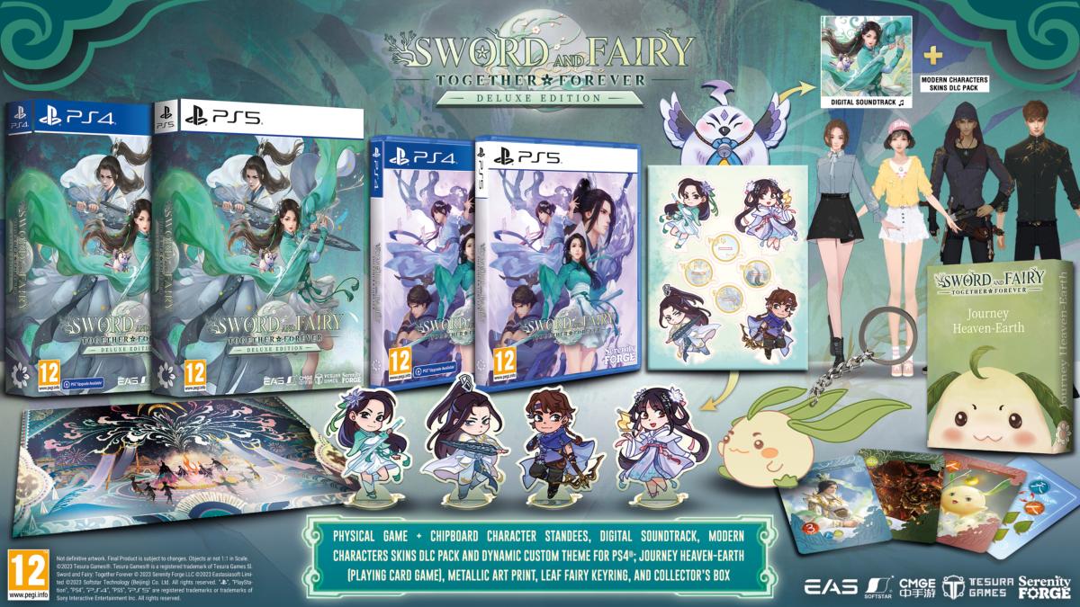 Sword and Fairy Together Forever Deluxe Edition Playstation 4