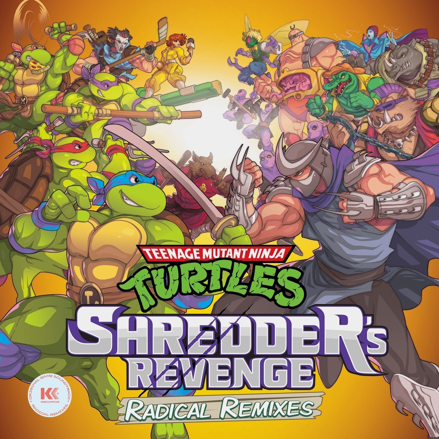 Shredder's Revenge Radical Remixes - Original Game Soundtrack Vinyle 1LP