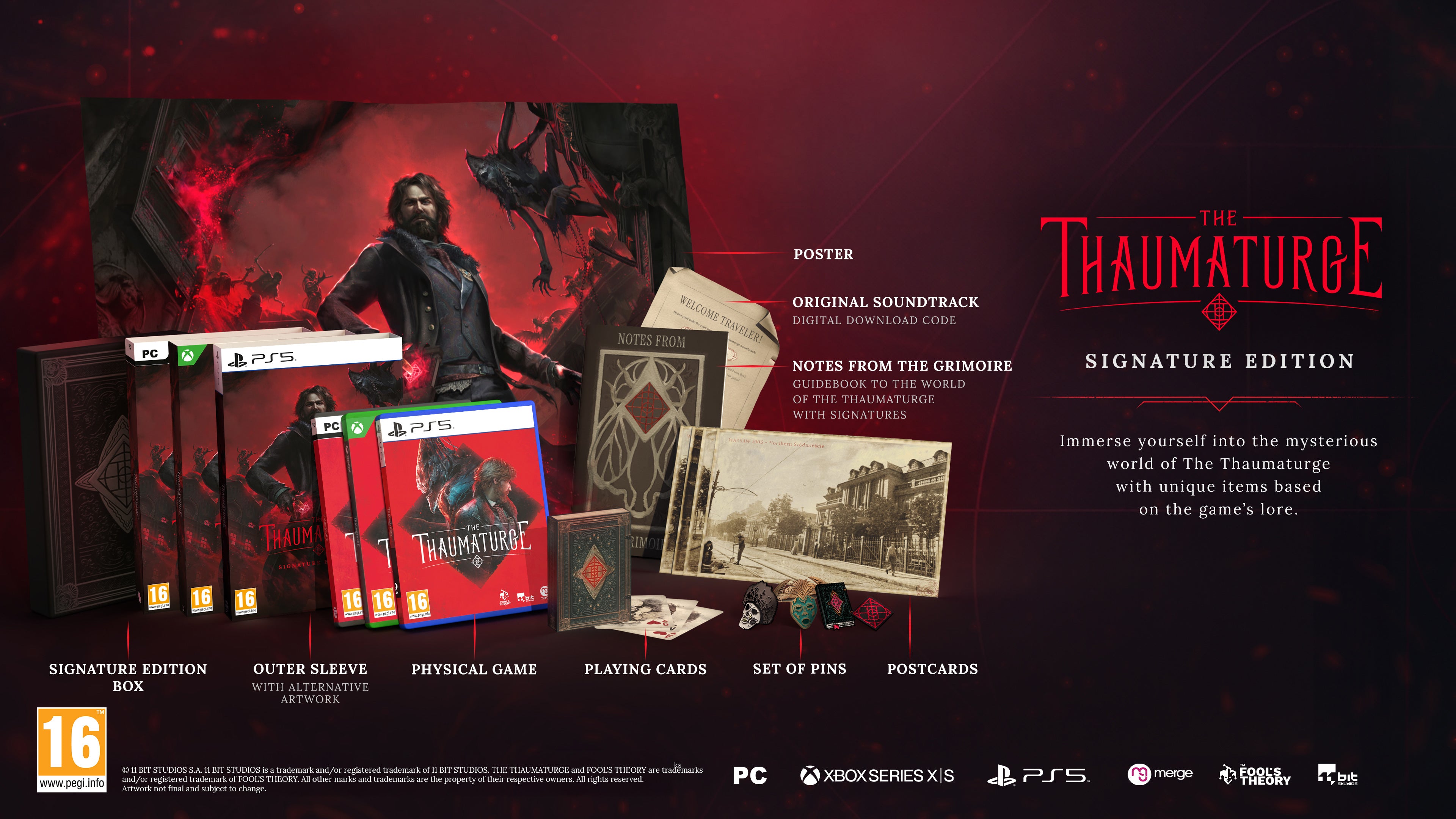 The Thaumaturge Signature Edition PC - Code de Téléchargement Uniquement. Ne contient pas de disque de jeu !