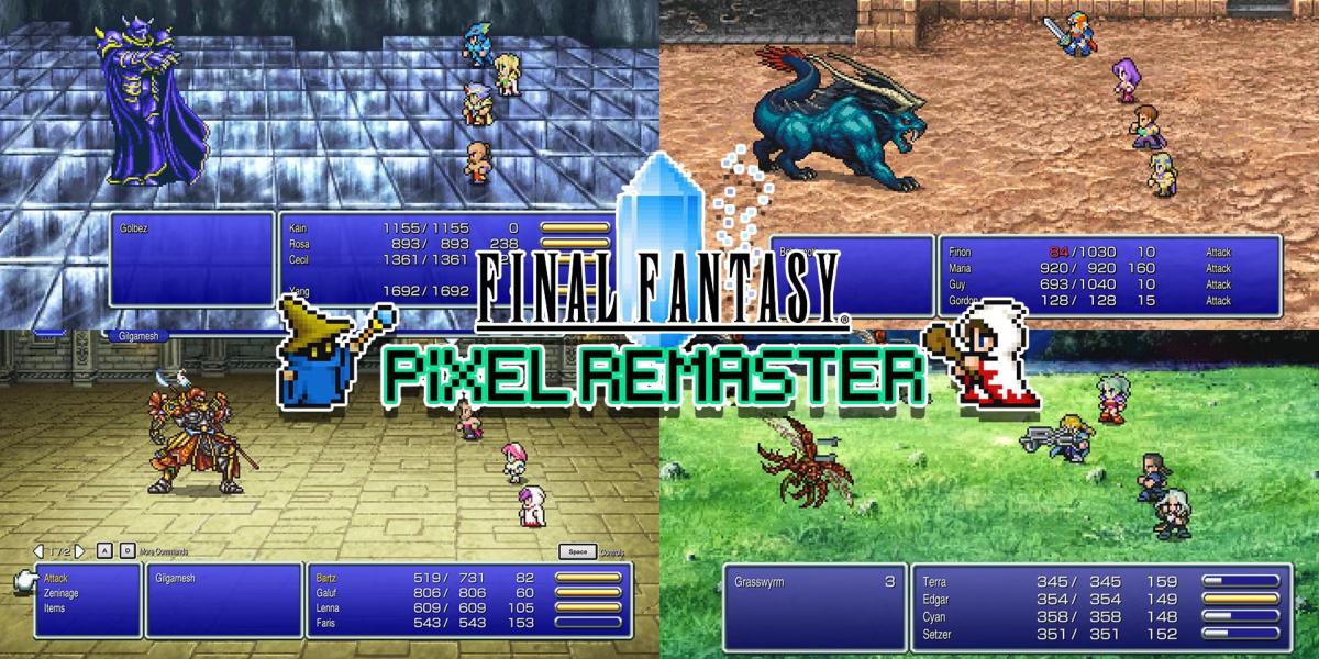 Final Fantasy I-VI Pixel Remaster Collection Nintendo SWITCH - JUST FOR  GAMES