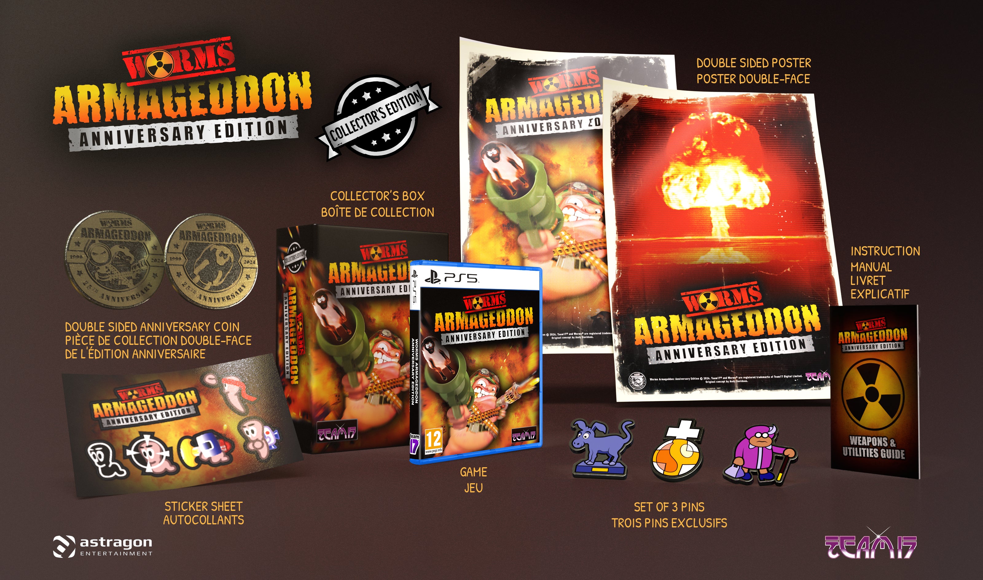 Worms Armageddon Anniversary Collector's Edition PS5