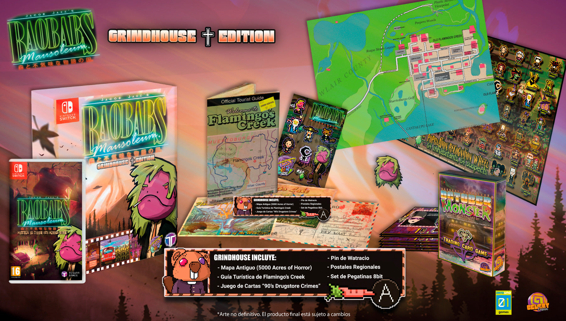 Baobabs Mausoleum Grindhouse Edition Nintendo SWITCH