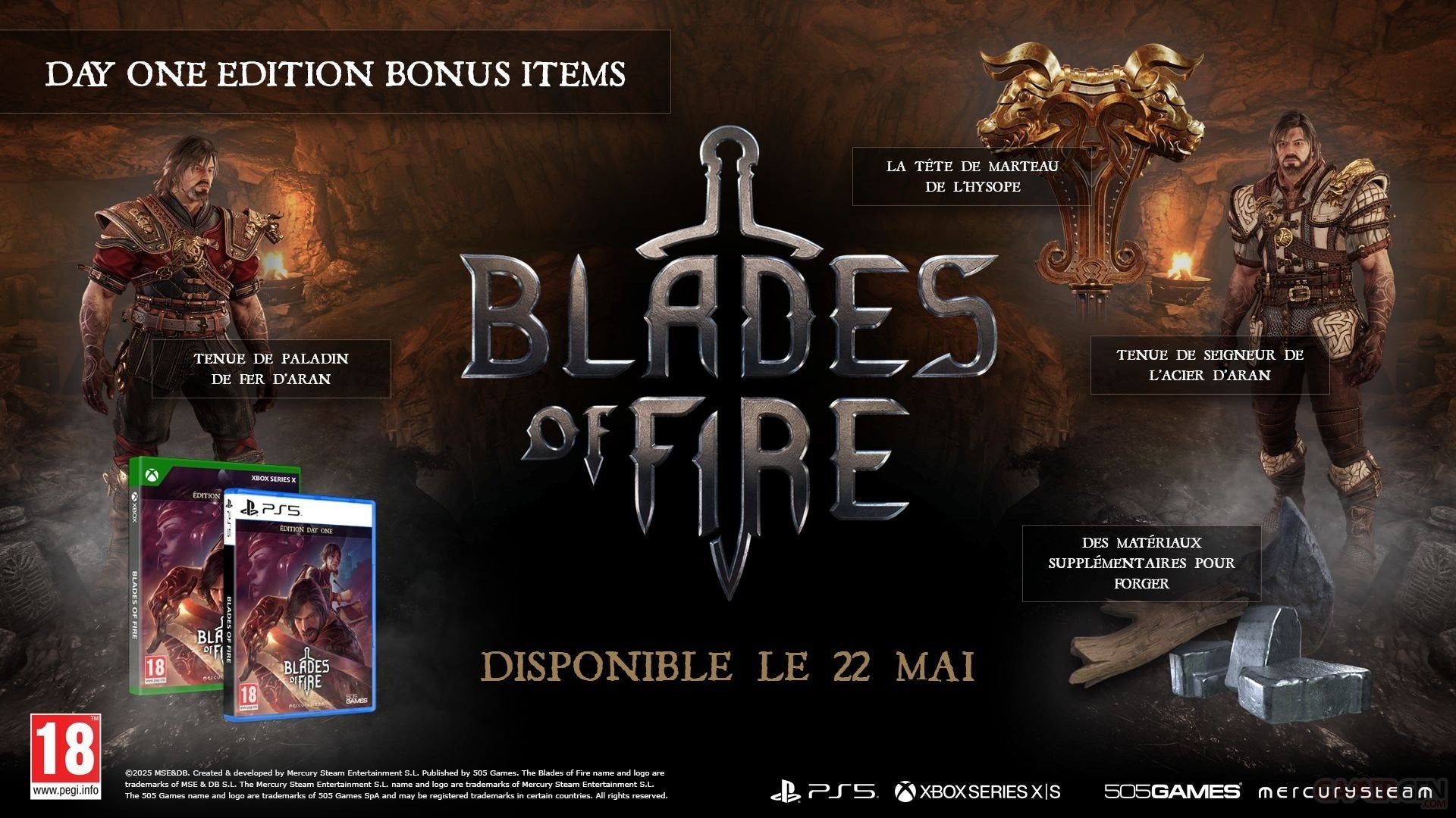 Blades of Fire Day One Edition Playstation 5