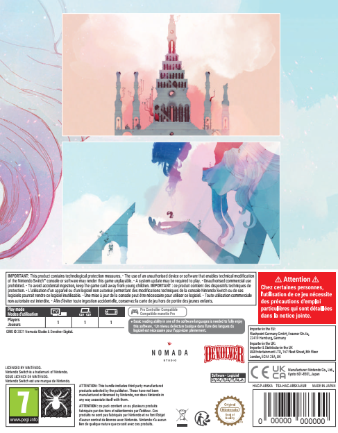 Gris Devolver Deluxe Nintendo Switch