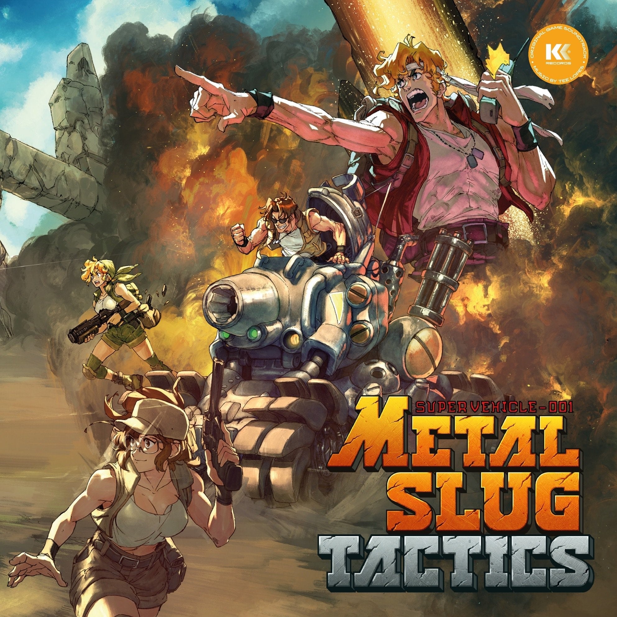 Metal Slug Tactics OST Vinyle 2LP