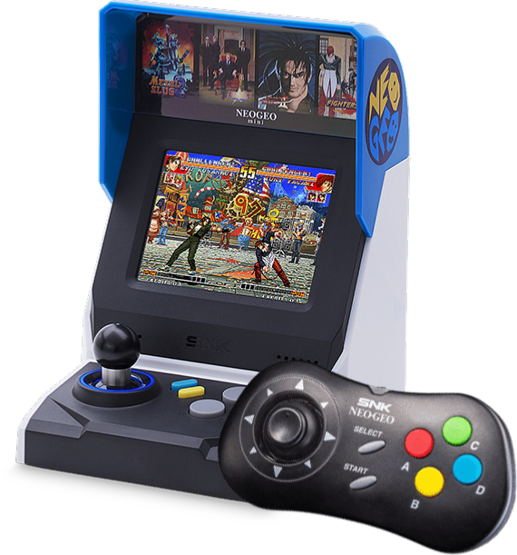 SNK Neo Geo Mini HD International Console + Free Neo Geo Black Controller