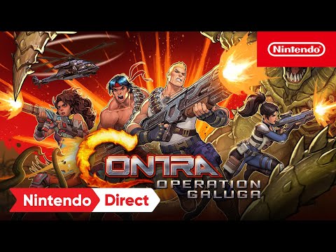 Contra Operation Galuga Nintendo Switch - Code de téléchargement Uniquement