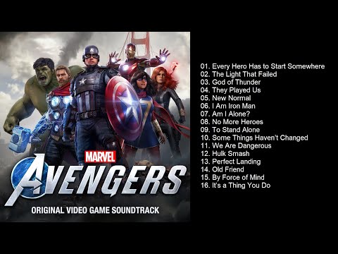 Marvel's Avengers Game Soundtrack 1 LP