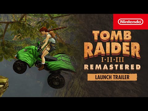 Tomb Raider I-III Remastered Starring Lara Croft Deluxe Edition SWITCH