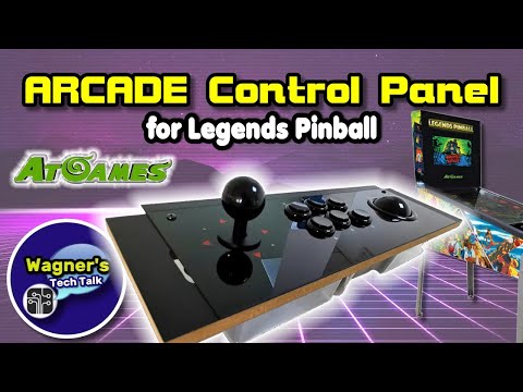 Arcade Control Panel pour Flipper connecté "Legends Pinball AtGames"