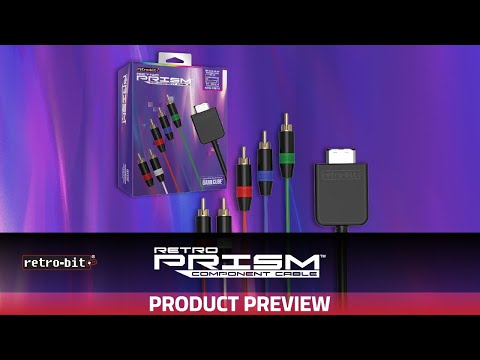Retro-Bit Prism Câble à Composantes GameCube