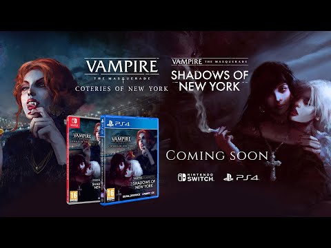 Vampire the Masquerade Coteries and Shadows of New York Collector Edition Nintendo SWITCH